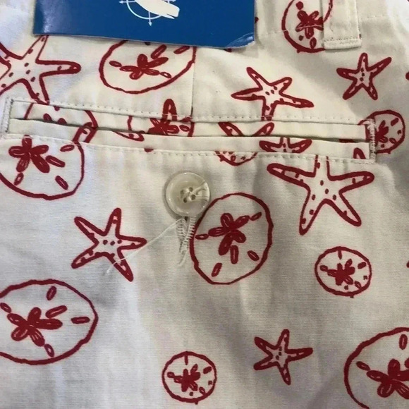 Nantucket Brand red/white nautical themed skirt with side pockets.  Size 12 - Picture 5 of 8